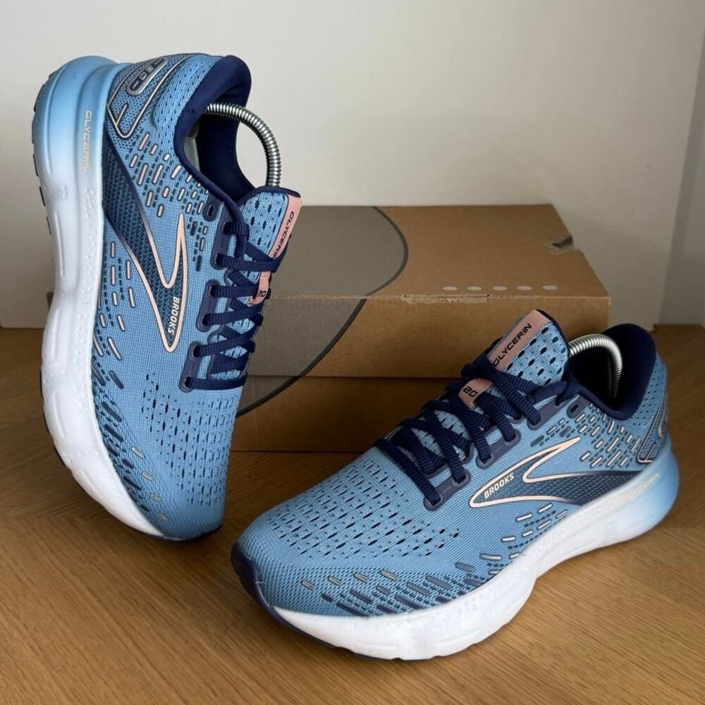 Brooks Glycerin 20 ‘Blue/White’ Women Running Sneakers- SZ 8